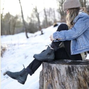 Blundstone Women's Thermal High Top Boots- Rustic Black